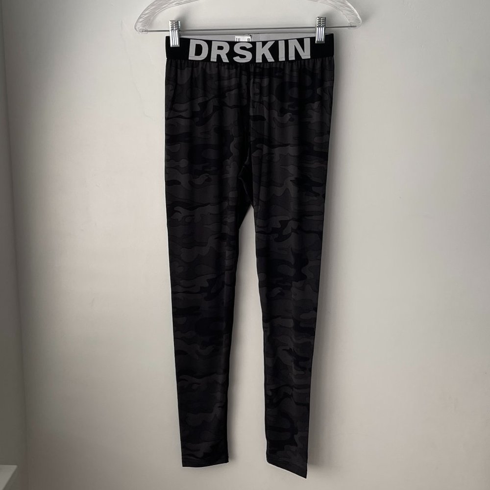 DRSKIN Men's Camo Compression Pant 3 Pack